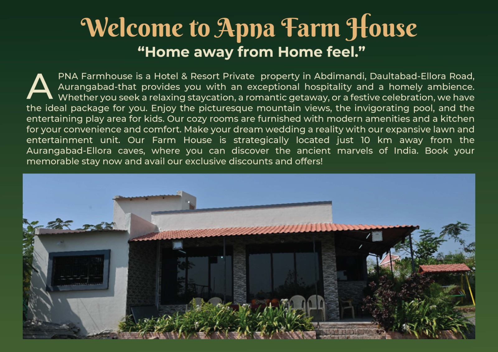 Best hotel & Resort in Ellora